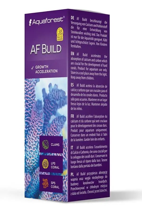 AF Build 50ml - 10ml - BLUE CORAL FISH TRADING L.L.C