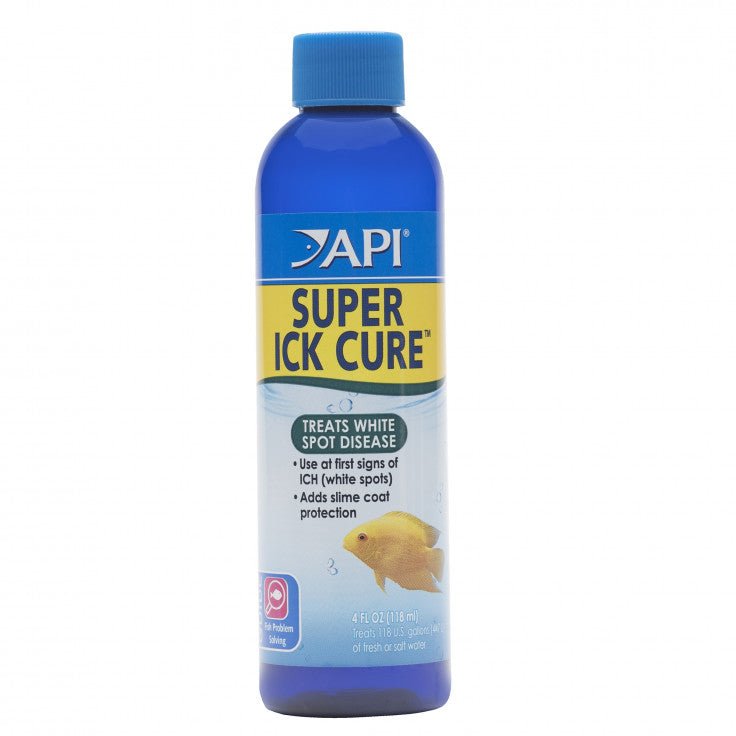 API LIQUID SUPER ICK CURE, 4 OZ - BLUE CORAL FISH TRADING L.L.C