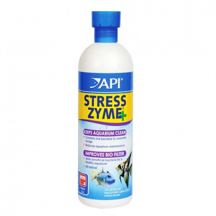 API STRESS ZYME, 16 OZ - BLUE CORAL FISH TRADING L.L.C