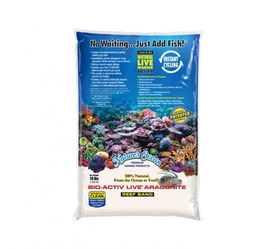 BIO ACTIVE REEF SAND - BLUE CORAL FISH TRADING L.L.C