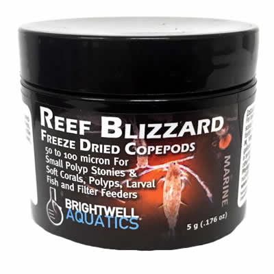 Brightwell Reef Blizzard Freeze Dried Copepods - 25g - BLUE CORAL FISH TRADING L.L.C