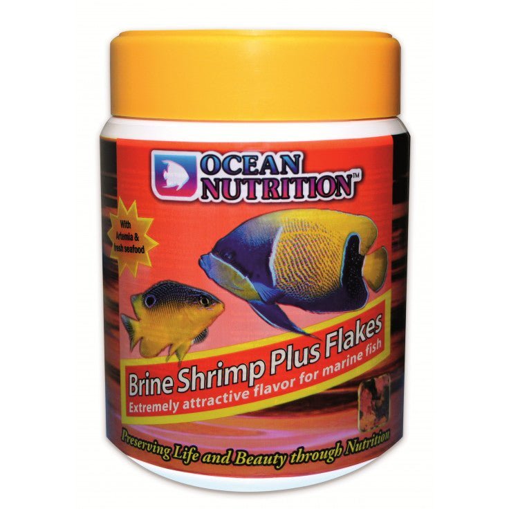 BRINE SHRIMP PLUS FLAKE 34G - BLUE CORAL FISH TRADING L.L.C