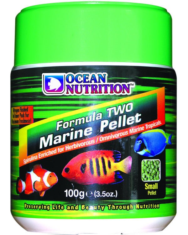 Formula 2 Marine Pellet Small 100g - BLUE CORAL FISH TRADING L.L.C