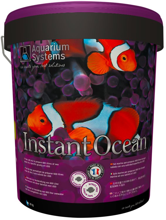 Instant Ocean 20kg - BLUE CORAL FISH TRADING L.L.C