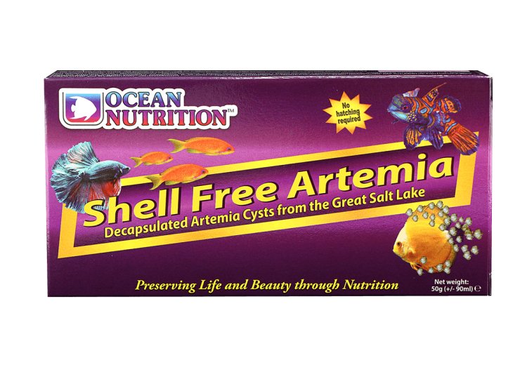 Shell free Artemia 50g - BLUE CORAL FISH TRADING L.L.C